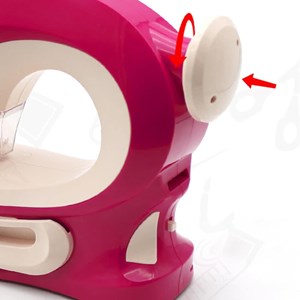 چرخ خیاطی کودک همراه با نخ کاموا Kids Sewing Machines _اسباب بازی لوازم خانگی